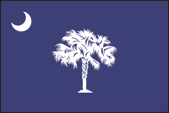 Bandera de Carolina del Sur 