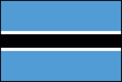 Bandera de Botwana