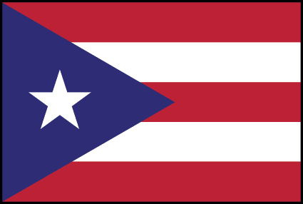 Bandera de Puerto Rico, Islas Virgenes
